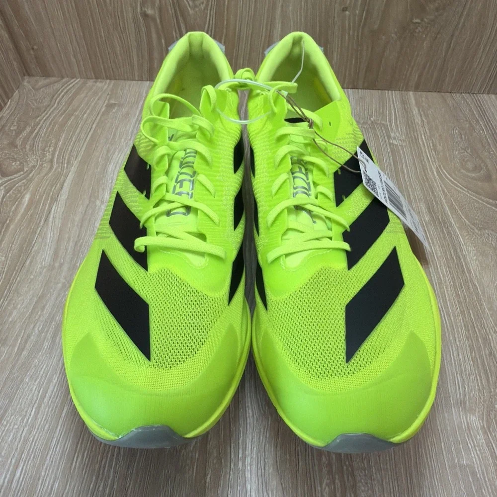 Adidas Adizero Finesse Track Spikes Lucid-Lemon/Black Men's Size 14.5 IG2018